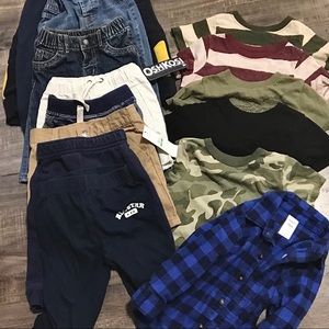 ❌SOLD❌15 Piece Mixed Baby Boy 12-24 Months